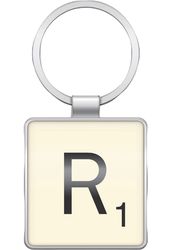 Scrabble - Keyring Letter R