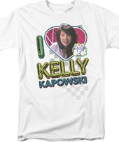 Saved By the Bell - I Heart Kelly T-Shirt (Medium)