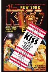 KISS - Convention Guide & Ticket: 21st Annual New
