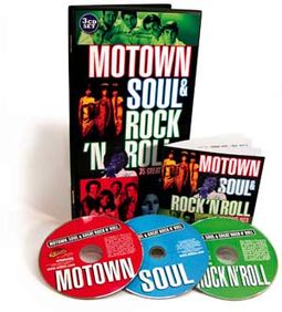 Motown, Soul & Rock 'N Roll (3-CD Box Set)