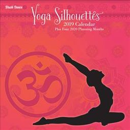 Yoga Silhouettes - 2019 - Wall Calendar