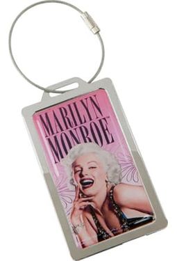 Marilyn Monroe - Metal Luggage Tag