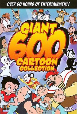 Giant 600 Cartoon Collection (12-DVD)