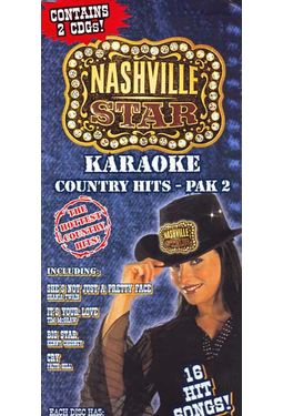 Karaoke Country Hits, Pak 2 (2-CD)