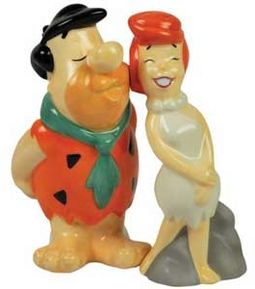 The Flintstones - Fred & Wilma Salt & Pepper