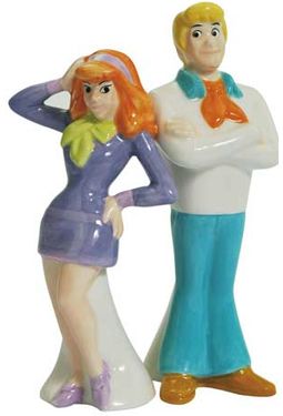Scooby Doo - Fred & Daphne Salt & Pepper Shakers