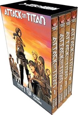 Attack on Titan Season 1 Manga Set