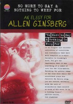 Allen Ginsberg - No More To Say & Nothing To Weep