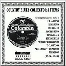 Country Blues Collector's Items (1924-1928)