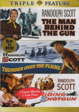 Randolph Scott Triple Feature (Man Behind the Gun