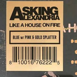 Like A House On Fire (Trans Royal Blue W/ Pink &