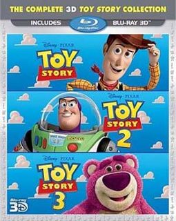Toy Story 3D Trilogy (Blu-ray, 3D)