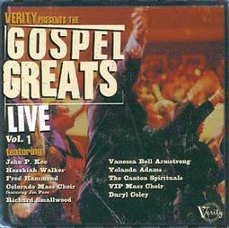 Gospel Greats Live, Volume 1