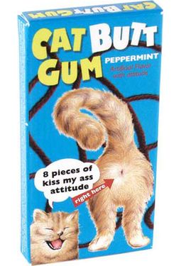 Funny Gum - Cat Butt