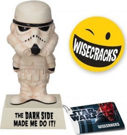 Star Wars - Stormtrooper: Dark Side - Wisecrack Wacky Wobbler Star Wars - Stormtrooper: Dark Side - Wisecrack