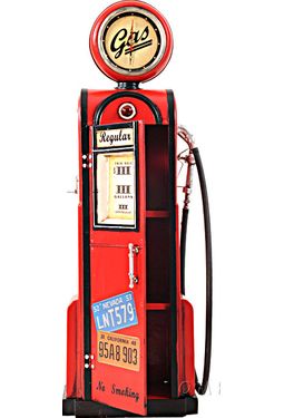 Gas Pump With Clock 1:4