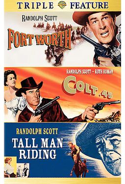 Randolph Scott Triple Feature: Fort Worth / Colt