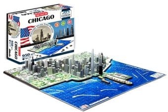 Chicago - History Over Time 3D Puzzle