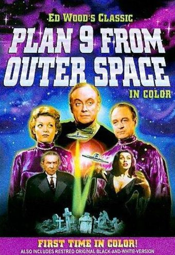 Plan 9 from Outer Space (Colorized and B&W