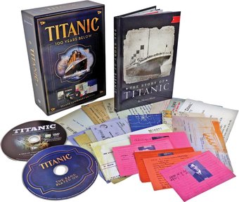 Titanic: 100 Years Below (DVD + CD + Book +