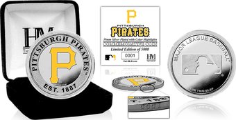 Pittsburgh Pirates Silver Color Coin
