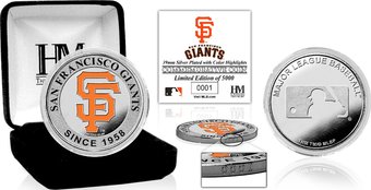 San Francisco Giants Silver Color Coin