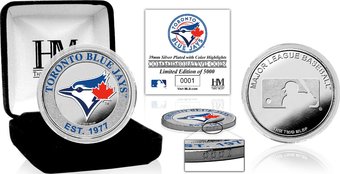 Toronto Blue Jays Silver Color Coin