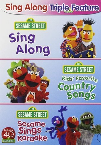 Sesame Street - Sing Along Triple Feature (Sing