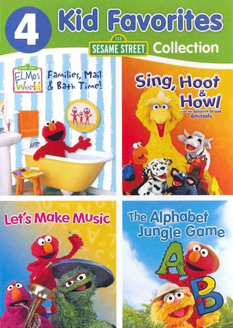 4 Kid Favorites: Sesame Street Collection