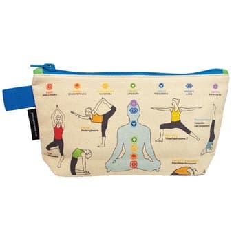 Yoga Bag - 9" Zipper Pouch for Pencils, Tools,