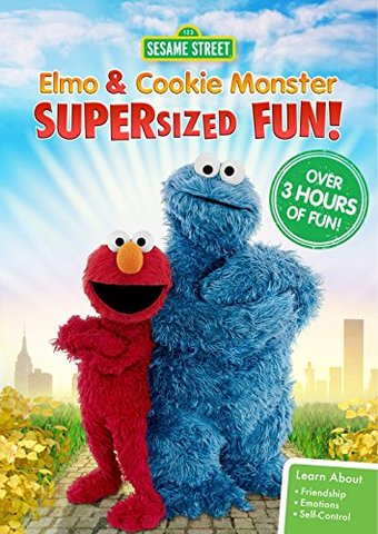 Sesame Street: Elmo and Cookie Monster Supersized