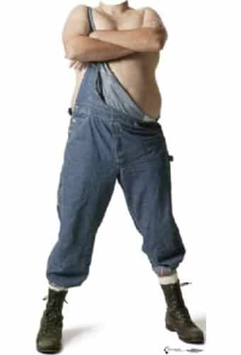 Hillbilly Stand-In - Life Size Cardboard Cutout