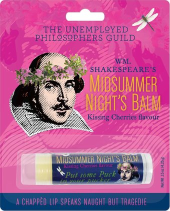 William Shakespeare's Midsummer Night's Lip Balm