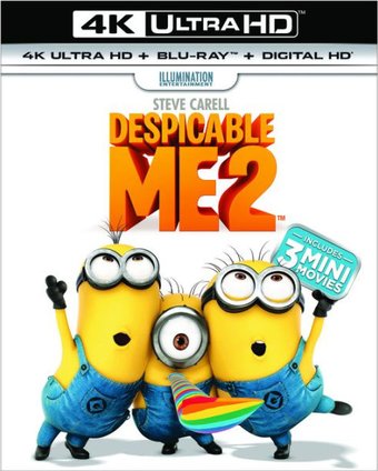Despicable Me 2 (4K UltraHD + Blu-ray)