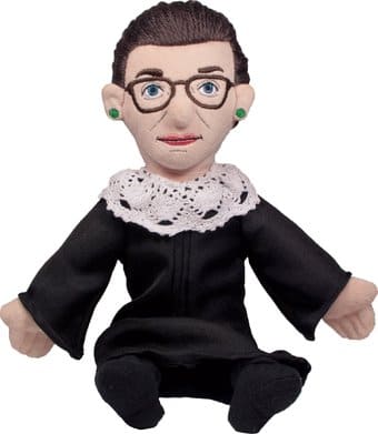 Ruth Bader Gindsburg - Little Thinker Plush Doll