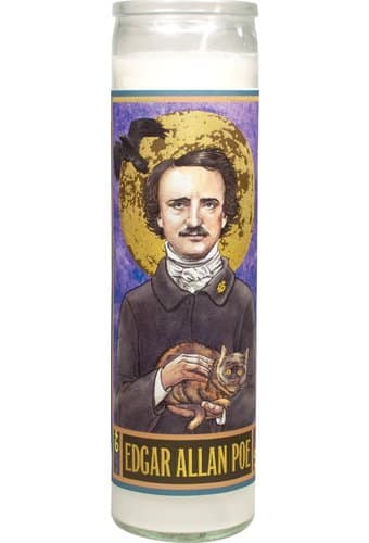 Edgar Allan Poe - Secular Saint Candle Edgar Allan Poe - Secular Saint Candle