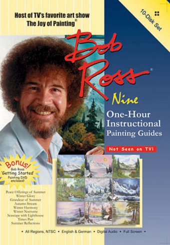 Bob Ross: Nine One-Hour Instructional Guides