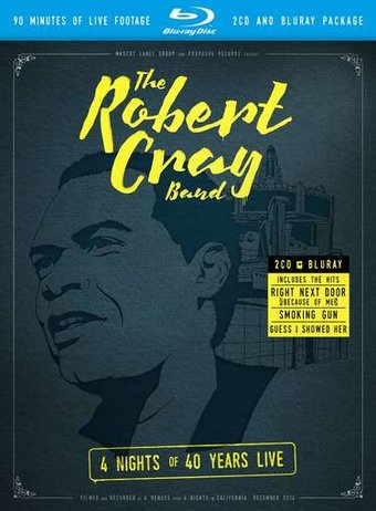 Robert Cray - 4 Nights of 40 Years Live (2-CD +