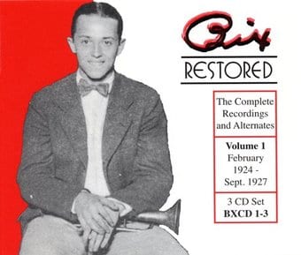 Bix Restored, Volume 1 (3-CD Box Set)