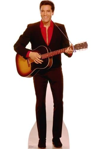 Elvis Presley - With Guitar - Cardboard Cutout