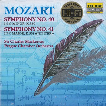 Mozart: Symphonies No. 40 & No. 41