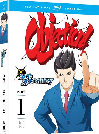 Ace Attorney - Part 1 (Blu-ray + DVD Combo Pack)