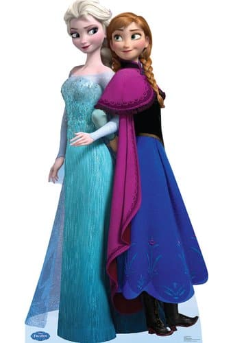 Disney - Frozen - Elsa & Anna - Cardboard Cutout