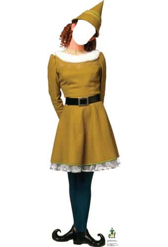 Elf - Female Elf Standin - Cardboard Cutout