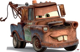Disney - Cars - Mater - Cardboard Cutout