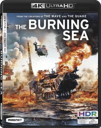 The Burning Sea (4K Ultra HD Blu-ray, Blu-ray)