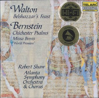 Walton: Belshazzar's Feast & Bernstein: