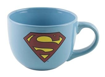 DC Comics - Superman - Logo - Blue 24 oz. Ceramic