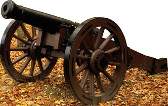Civil War Cannon - Cardboard Cutout