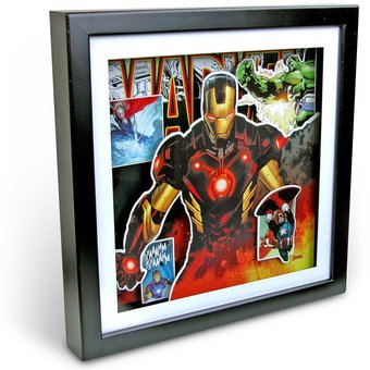 Marvel Comics - Iron Man and Avengers - Shadow Box